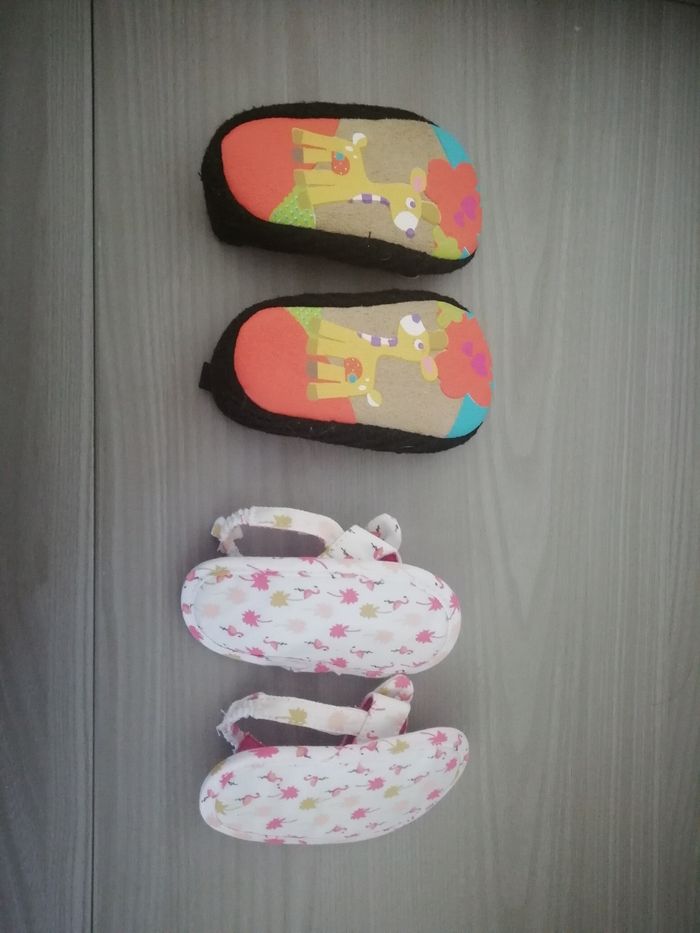 2 paires chaussures d'été - photo numéro 2