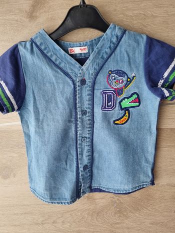 Chemise dpam 18 mois 