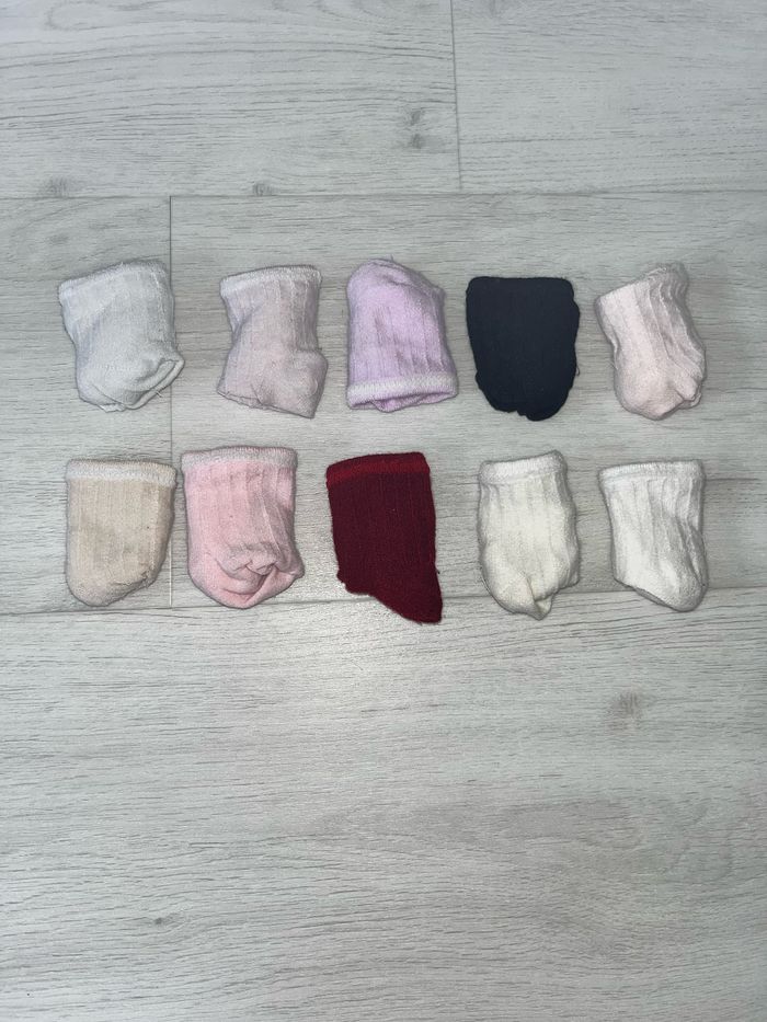 Lot 10 paires de chaussettes - photo numéro 2