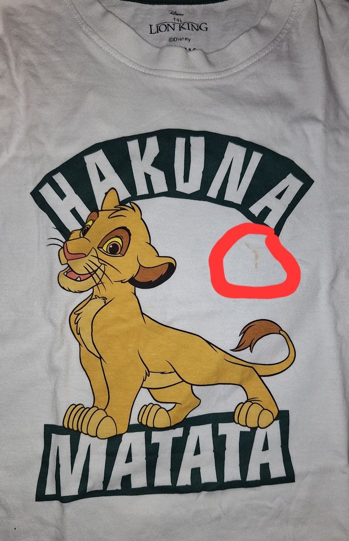 Pyjama Le Roi Lion 4-6 ans - photo numéro 3