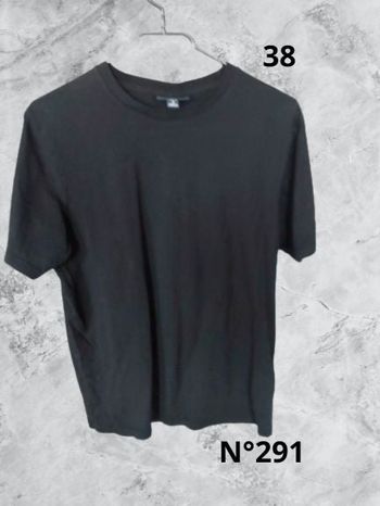 N°291 T-shirt noir T38. Smog.