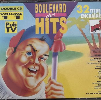 CD compilation, 1990, boulevard des hits