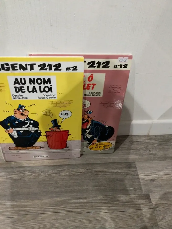 Lot de 2 BD - L'agent 212 - photo numéro 3