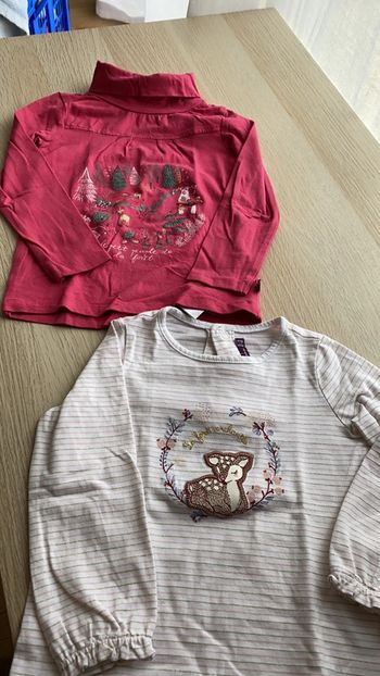 Lot de deux sous pulls sergent majors