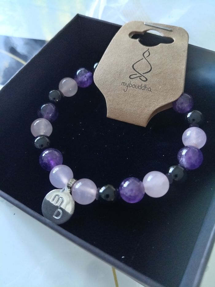 Bracelet améthyste - photo numéro 2