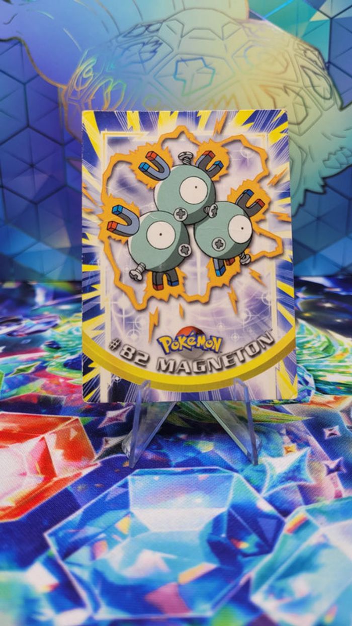 Carte Pokémon Topps n°82 Magnéton Series 1 FR