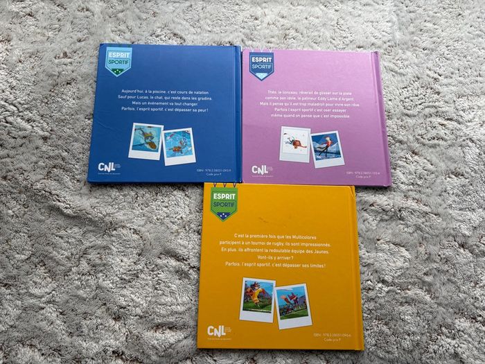 Lot de 3 livres McDo neufs esprits sportifs - photo numéro 2