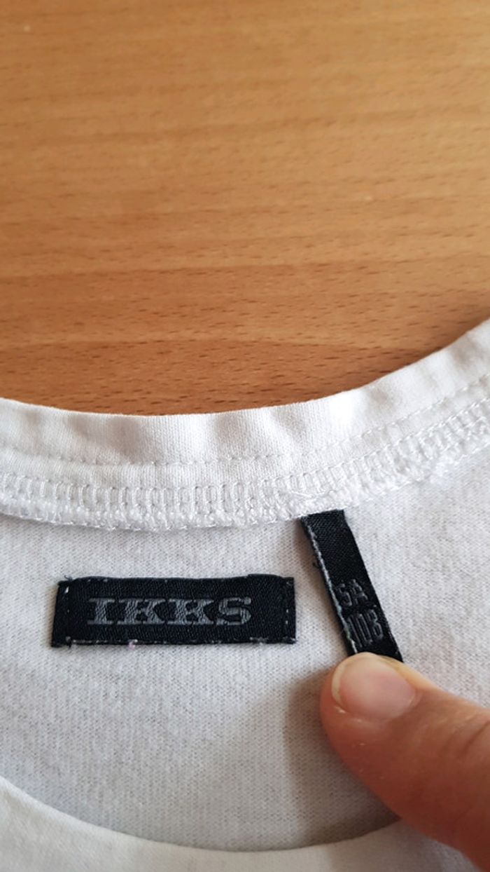 Tee-shirt manches longues IKKS 5 ans - photo numéro 3