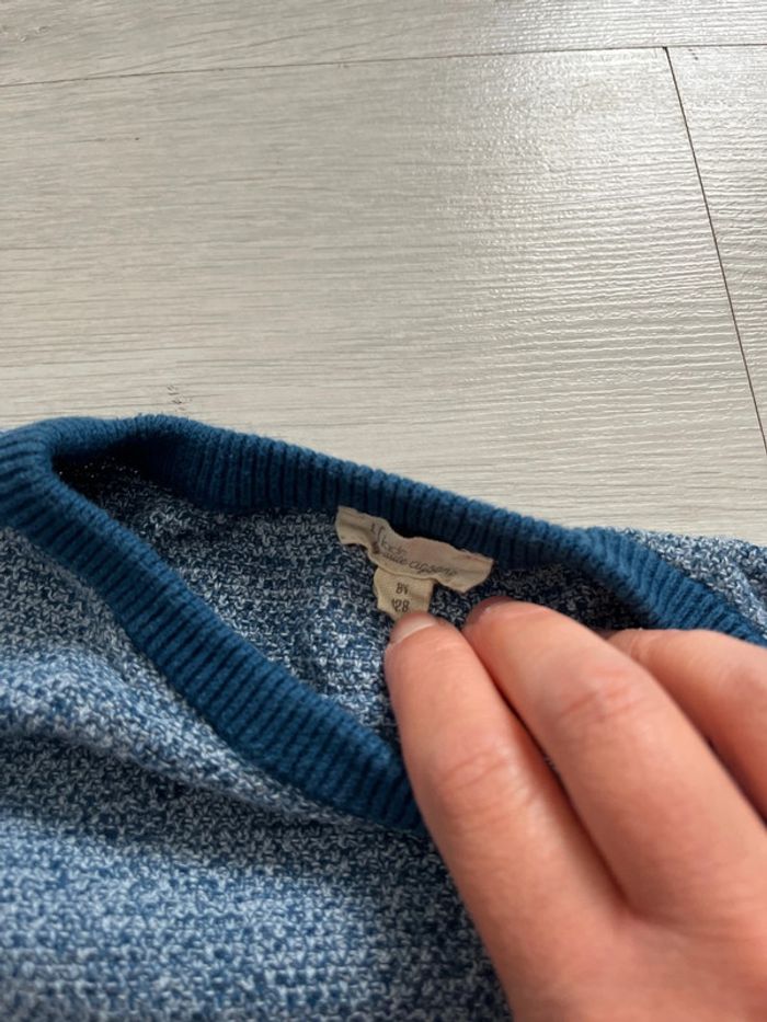 Pull bleu - photo numéro 3