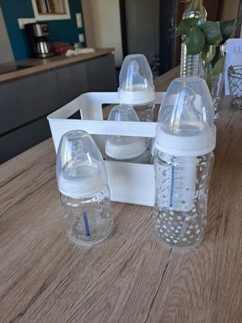 Lot de 5 biberons Nuk