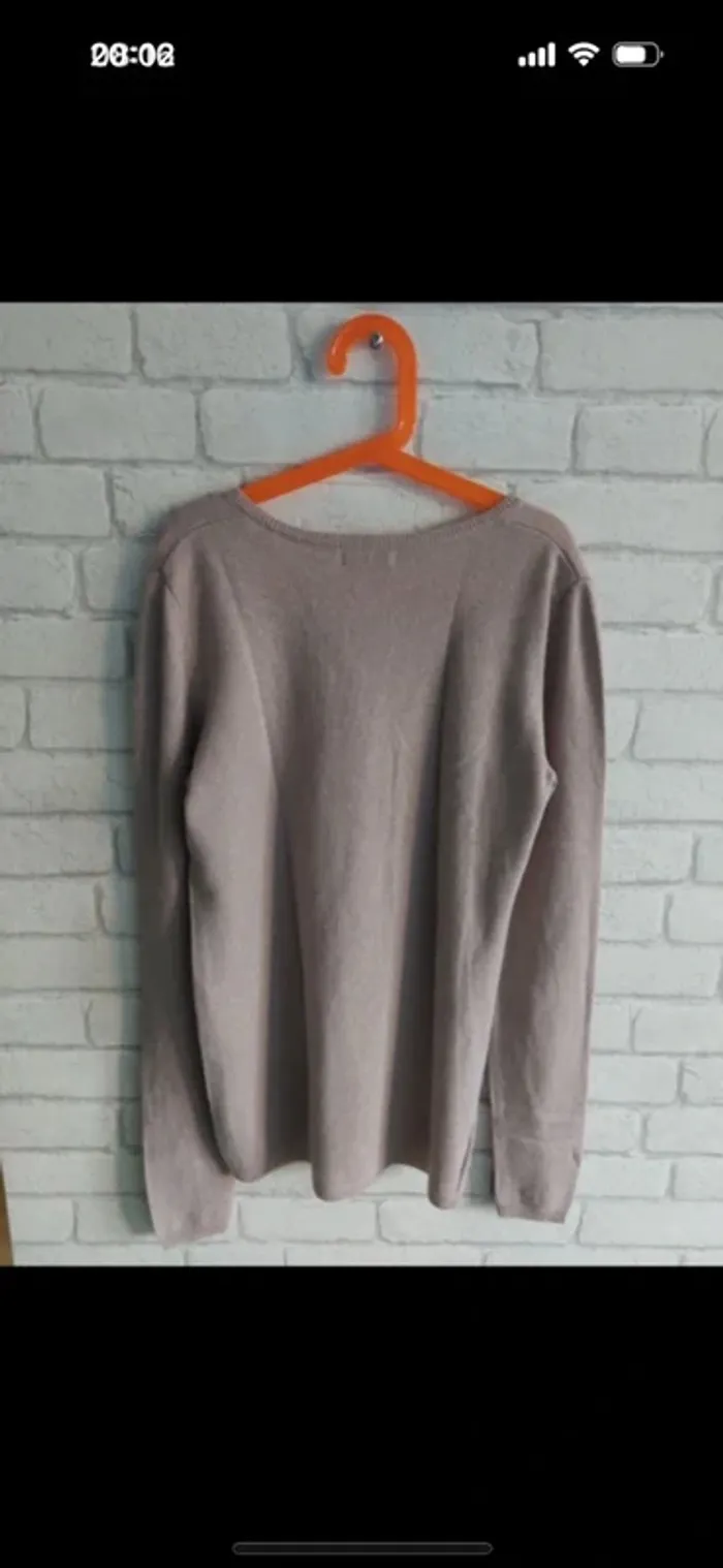 Pull 100% cachemire La Redoute taille 34/36 - photo numéro 2