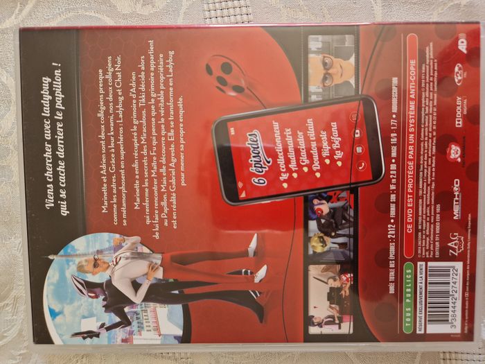 lot de 4 DVD Miraculous - photo numéro 5