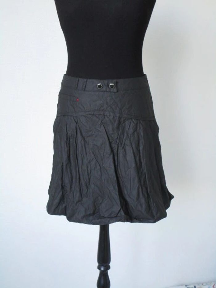 Jupe noire toile enduite Voodoo 36 TBE