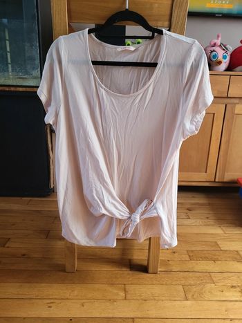 Haut beige camaieu