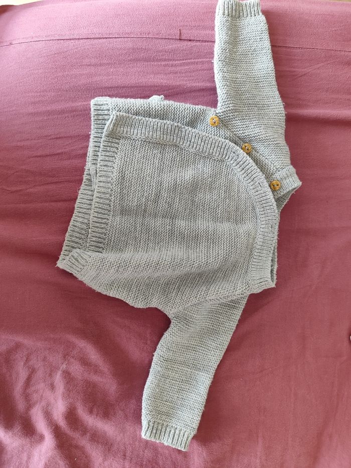 Gilet naissance Kiabi mixte