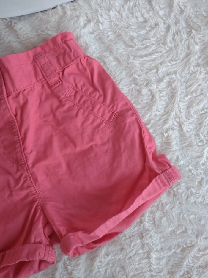 Short Fille 12 mois Cœur Kiabi - photo numéro 4