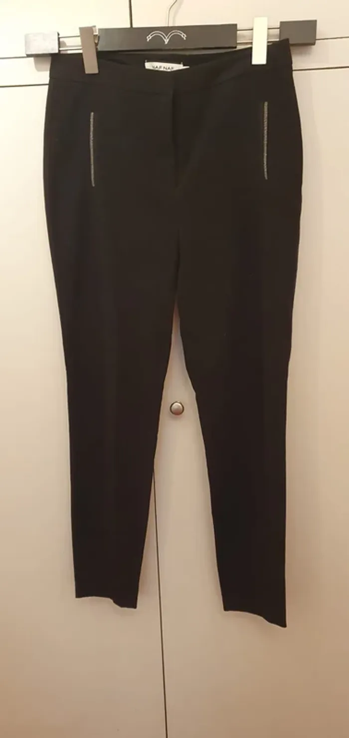 Naf Naf pantalon de ville noir