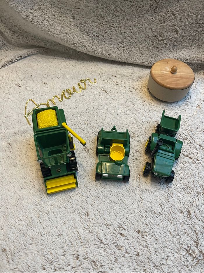 Lot de 3 véhicules - John Deere