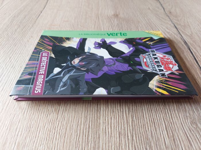 Livre enfant "Bakugan Armored Alliance Le détective Magnus" Bibliothèque verte - photo numéro 5