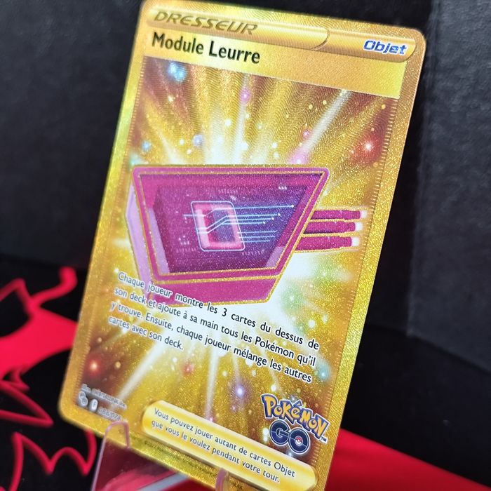 Carte pokémon neuve 🇨🇵 Module de leurre Gold 088/078 Pokémon GO - photo numéro 3