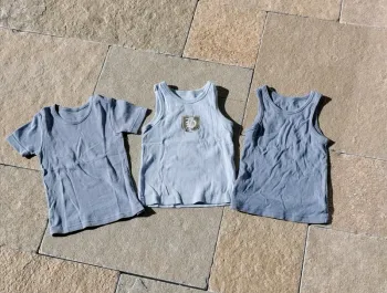 Lot de 3 maillots de corps 2- 3 ans