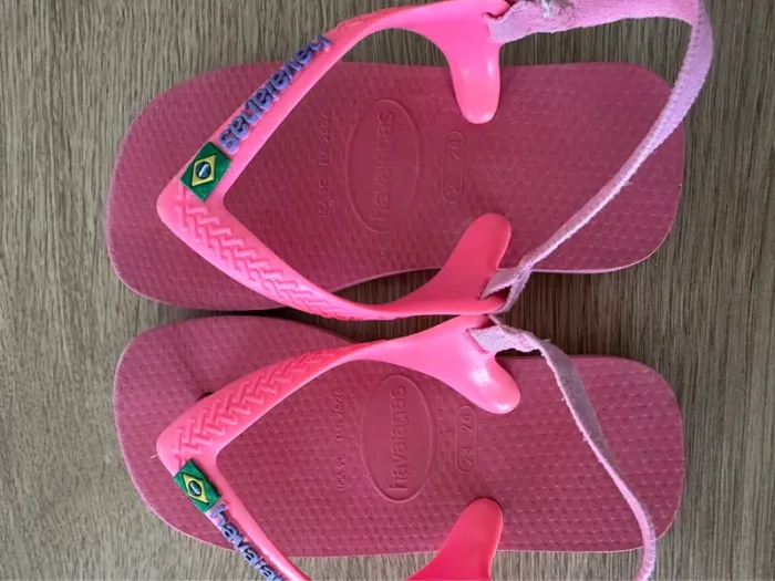 Tong Havaianas 23-24 rose - photo numéro 4