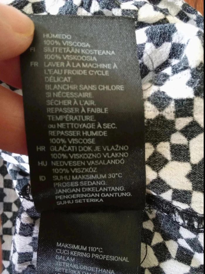 Blouse graphique à manches longues - photo numéro 4