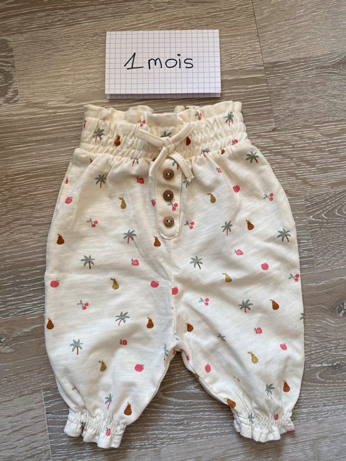 Pantalon à motifs