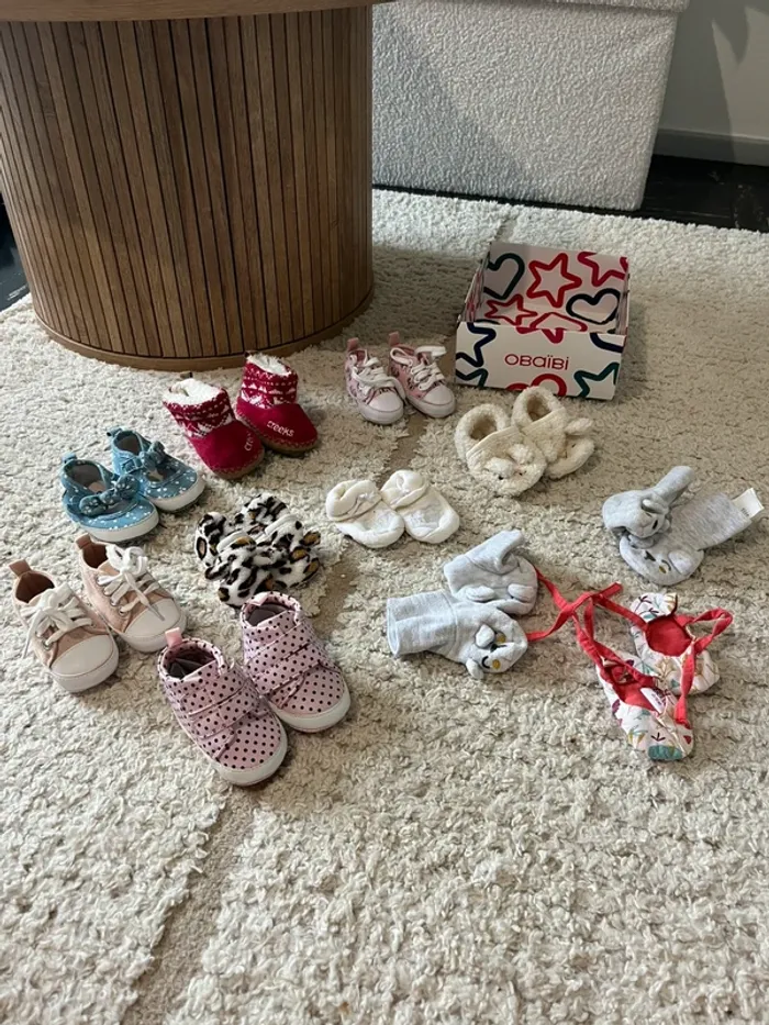 Lot de chaussure bébé