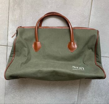 Sac vintage kaki Avon