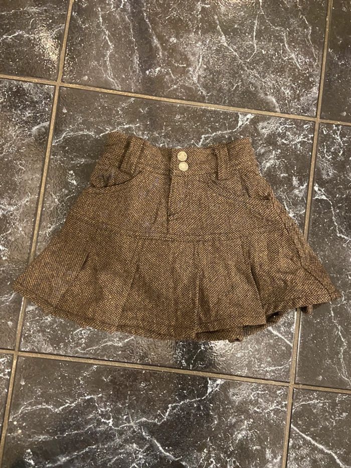 Ensemble jupe et gilet de costume en laine - photo numéro 2