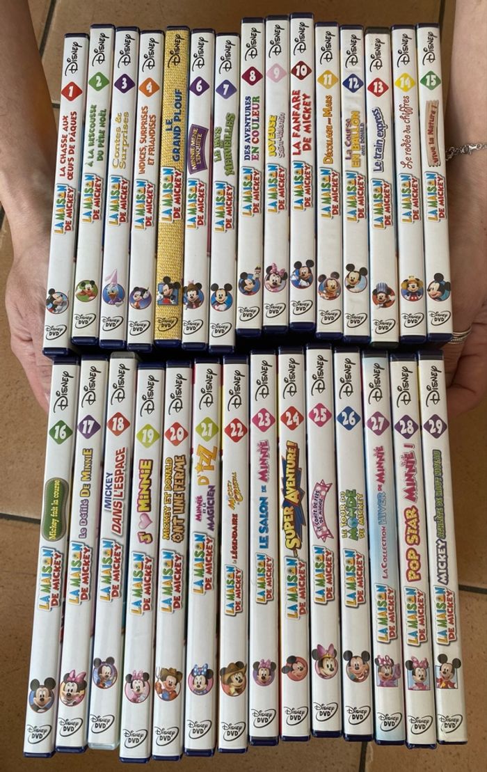 Lot dvd La maison de Mickey