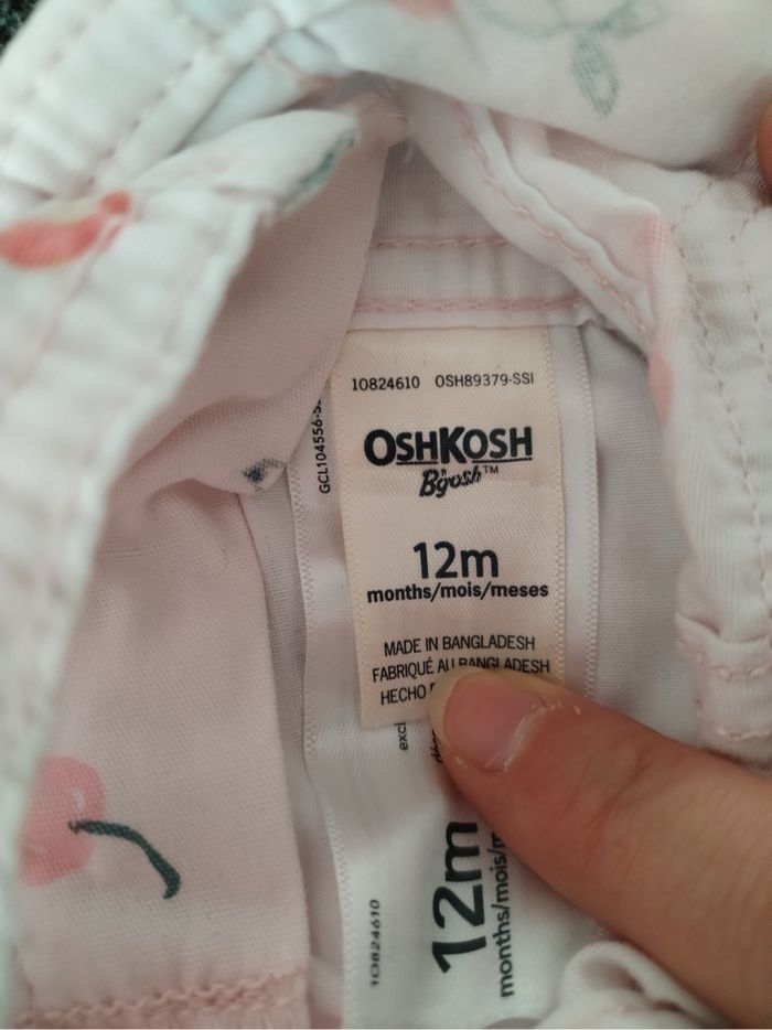 Salopette short 12 mois Oshkosh Bgosh - photo numéro 4