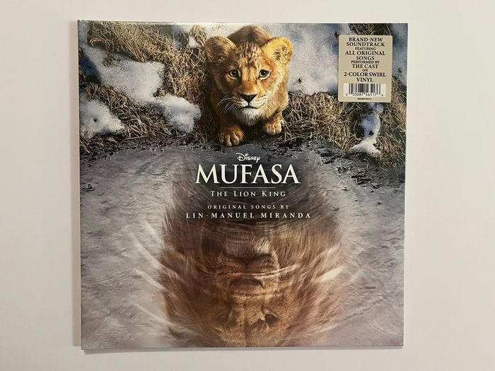 Vinyle Mufasa The lion King le roi lion