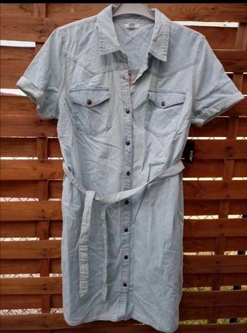 Robe effet jean