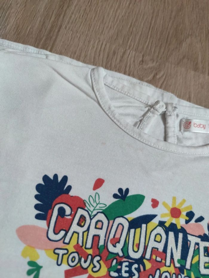 T-shirt fille 3 ans - photo numéro 4