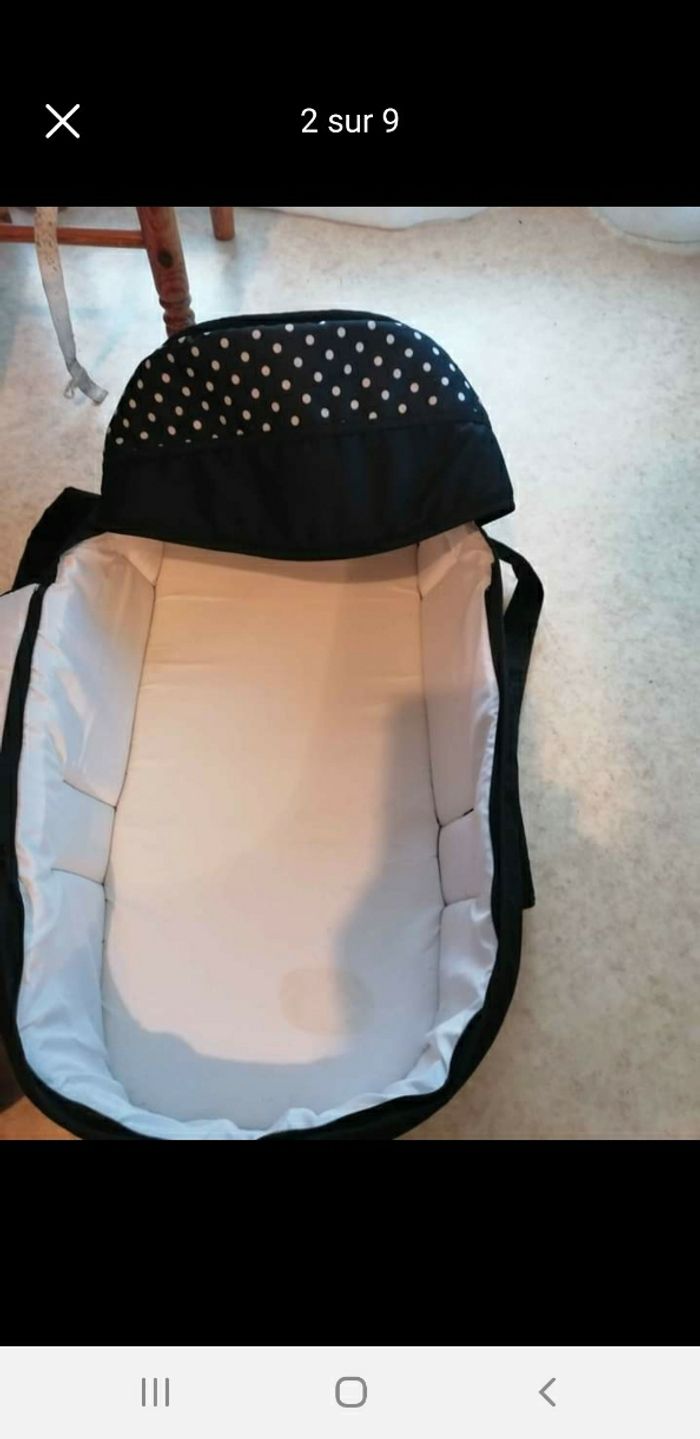 Poussette complète avec cosy landau sac à langer - photo numéro 8