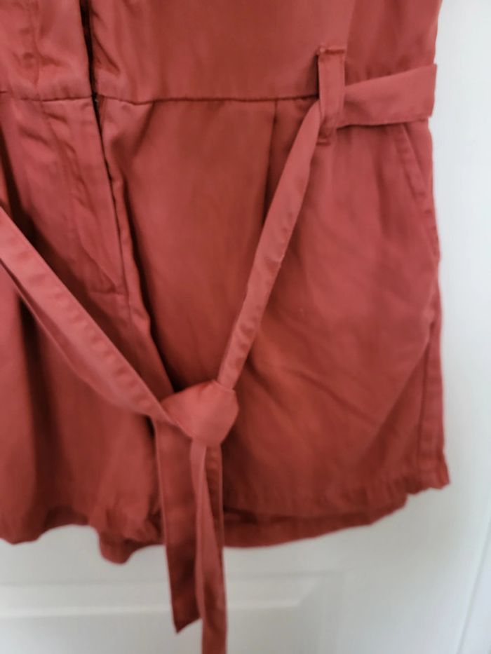 Combinaison short marron rouille Etam T36 - photo numéro 4