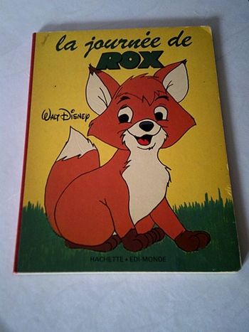 Livre la journée de Rox Walt Disney 1981 vintage Hachette Lire