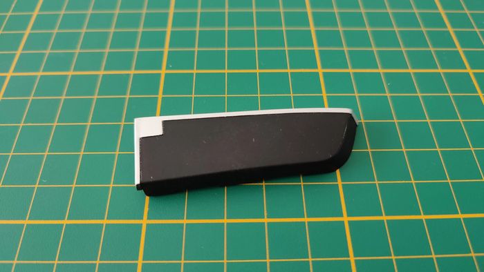 Compartiment panneau intérieur portière droite 1 89B n°89 Porsche 911 Carrera RS 2.7 1/8 Altaya #B37