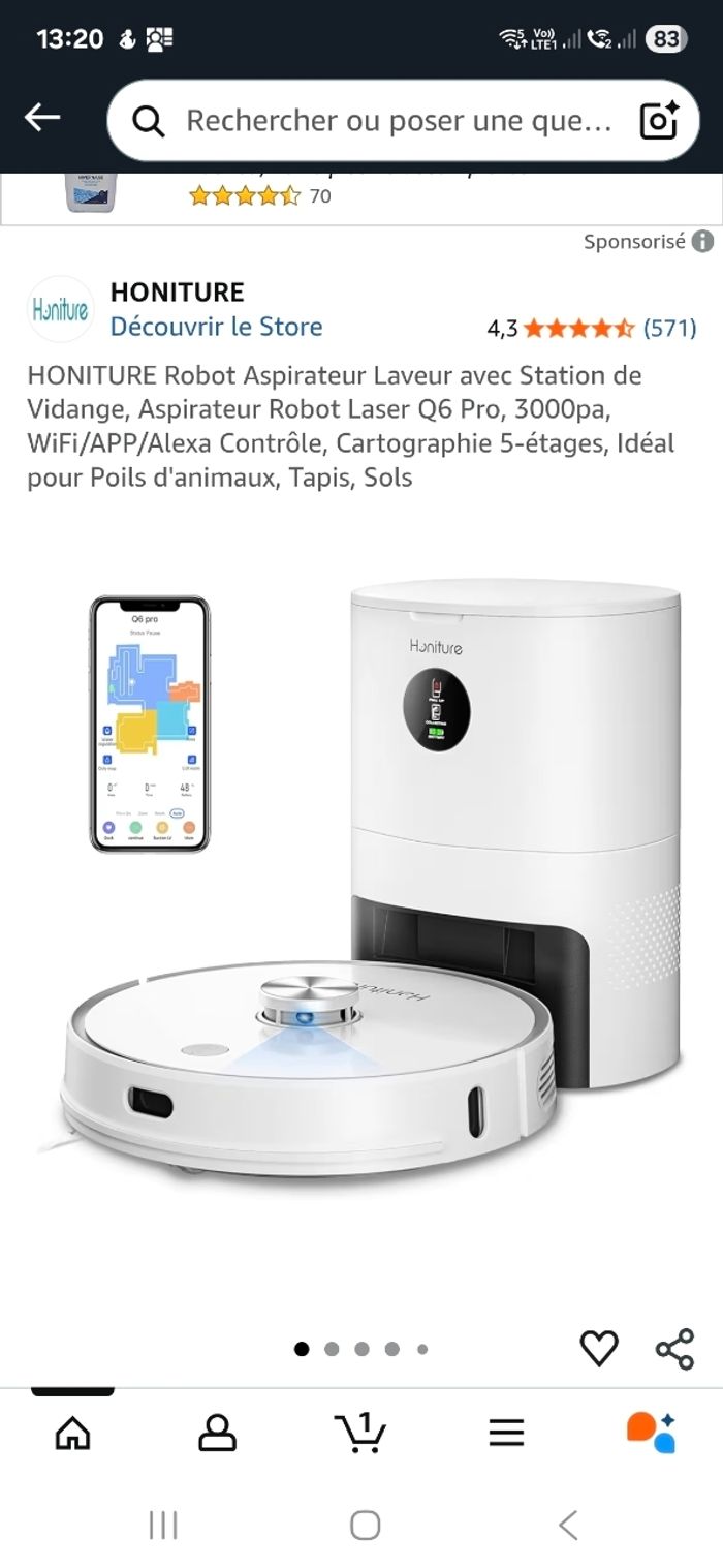 Aspirateur robot - photo numéro 2