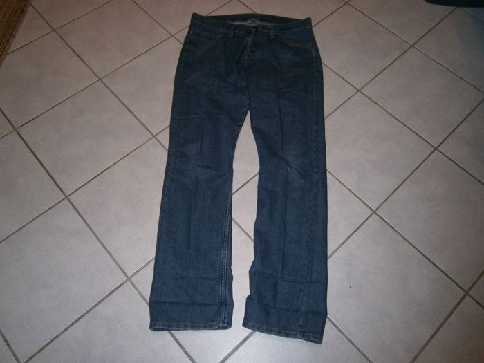 Jeans bleu à boutons Taille XL
