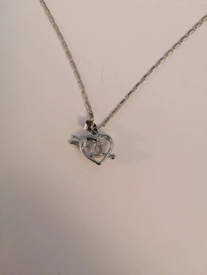 Pendentif cœur brillant - photo numéro 3