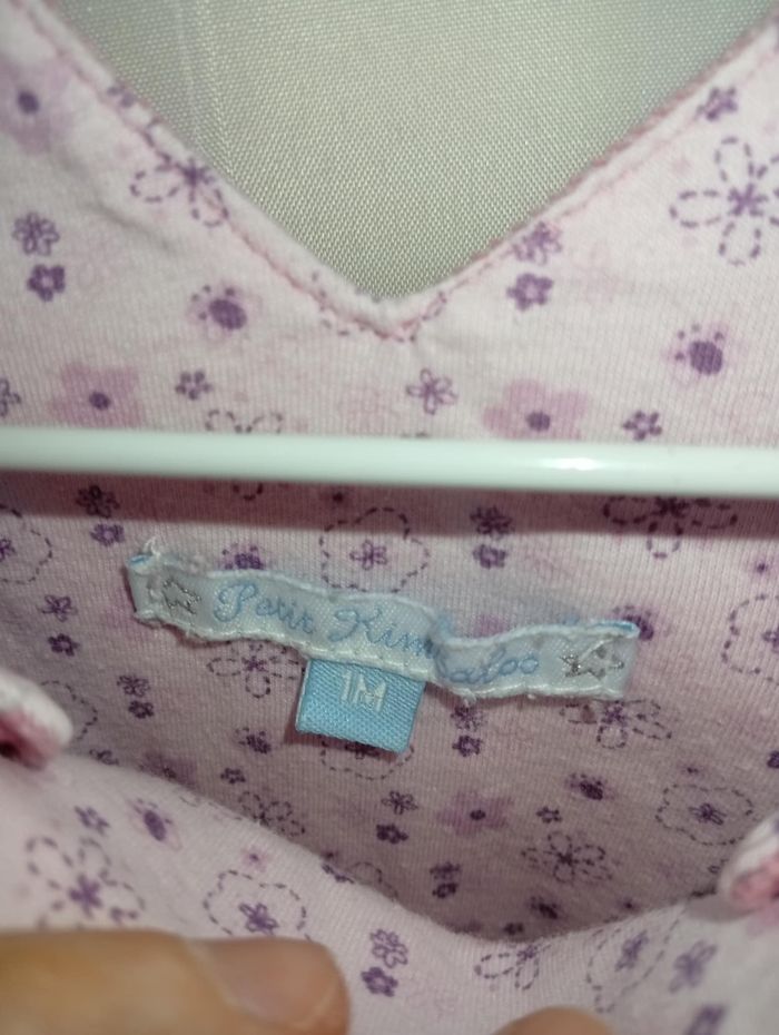 Robe fille Petit Kimbaloo rose taille 1 mois / 56 cm - photo numéro 2
