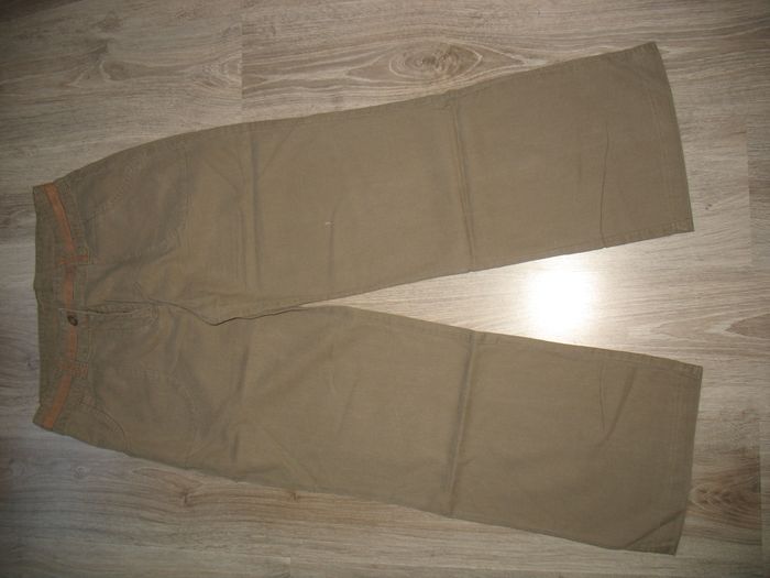 PANTALON LARGE MARRON CLAIR "KIABI WOMEN" - TAILLE 38 - n°05 - photo numéro 2
