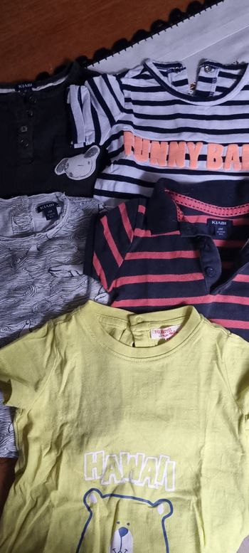 Lot de 5 tee-shirts garçons manche courte