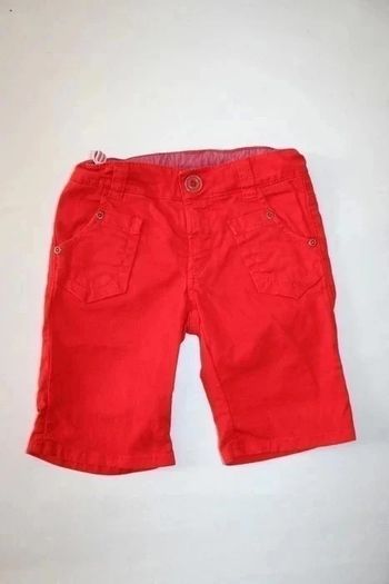 Bermuda rouge Zara 4/5 ans