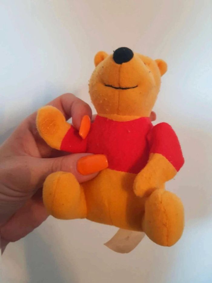 Mini peluche  a  accrocher winnie - photo numéro 4