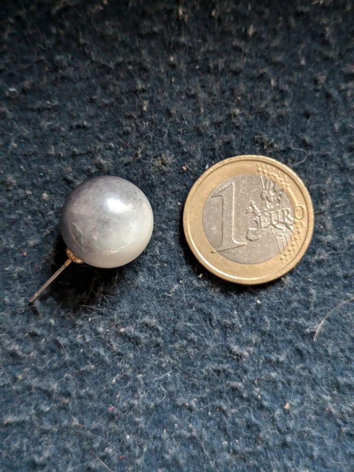 Boucles d'oreilles rondes effet dégradé - photo numéro 3