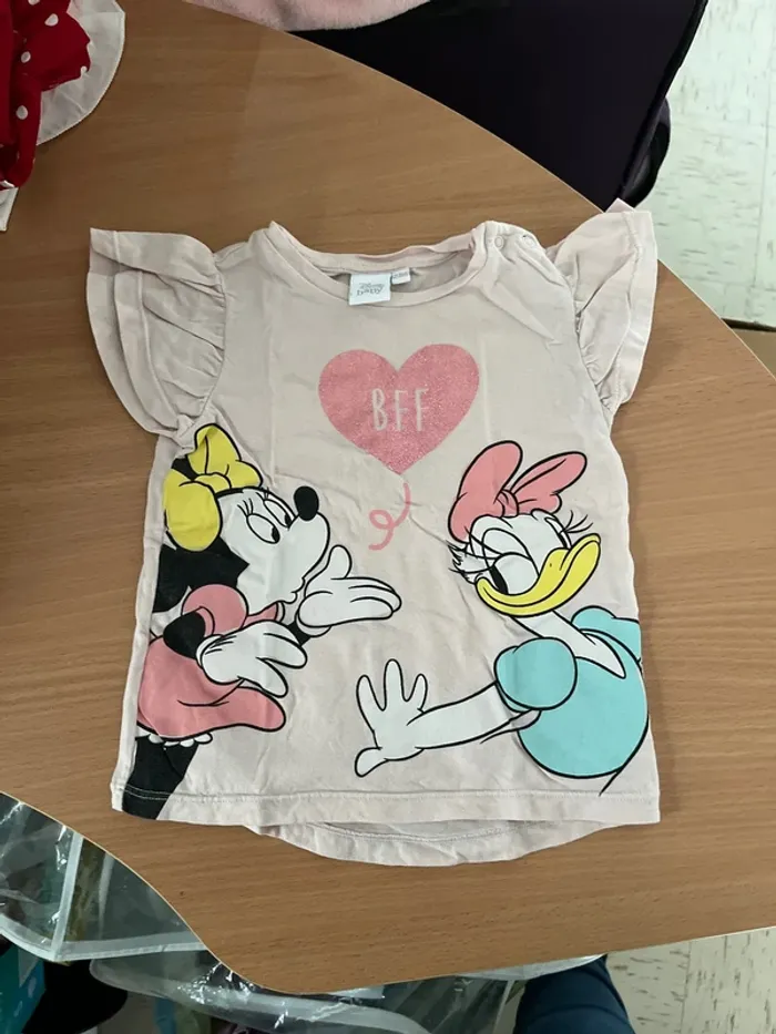 Tee-shirts Minnie et daisi